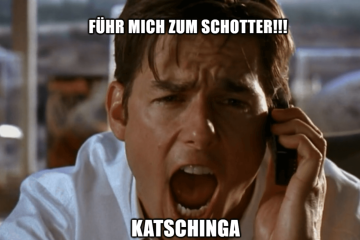 Für mich zum Schotter!!!