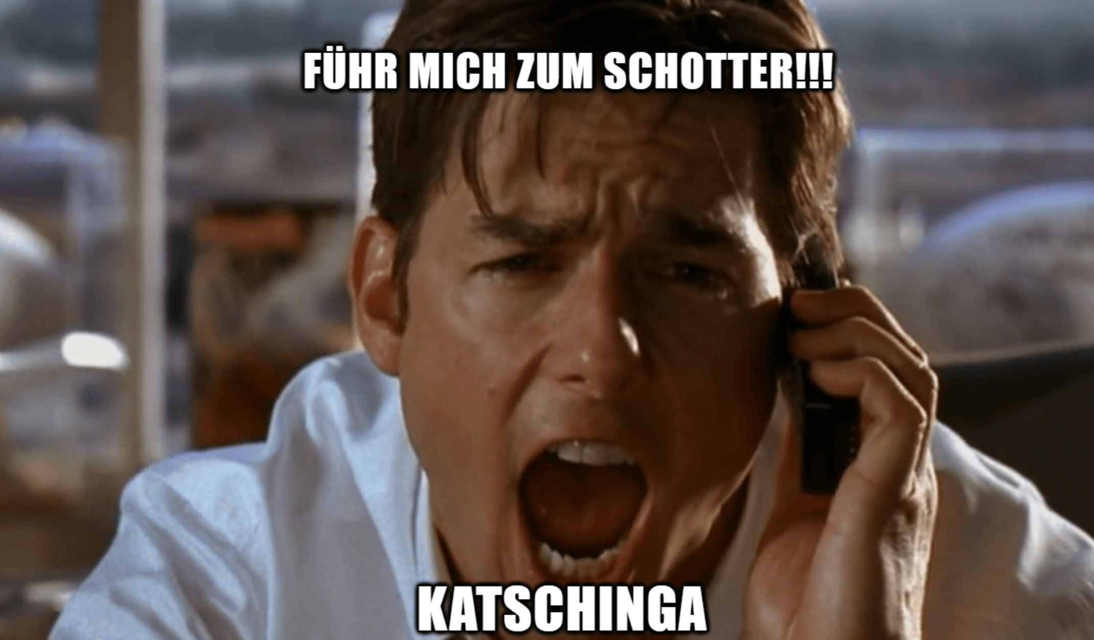 Für mich zum Schotter!!!